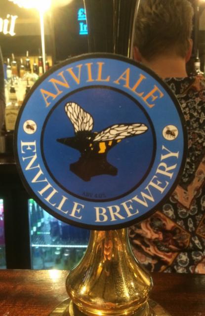 Anvil Ale 4.0%, Enville Ales Limited, England