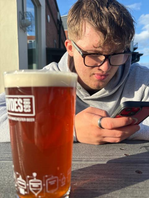 Anvil Best 4.8%, Hydes Salford, England