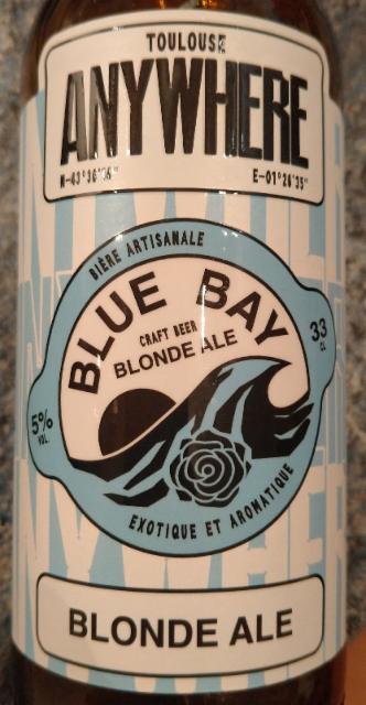 anywhere blue bay, Toulouse Anywhere Beer Factory