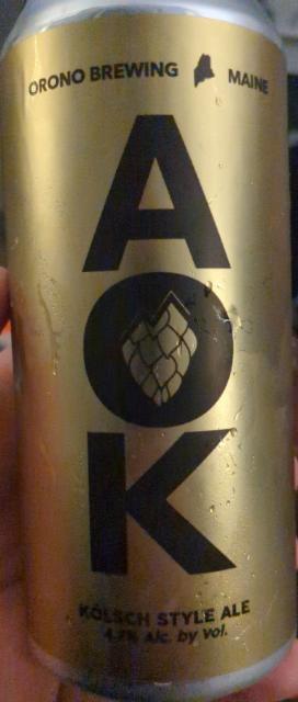 AOK 4.7%, Orono Brewing Company, United States