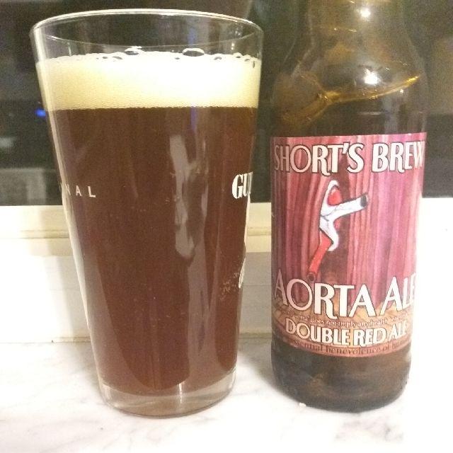 Aorta Ale 8.3%, Short's Brewing Company, United States