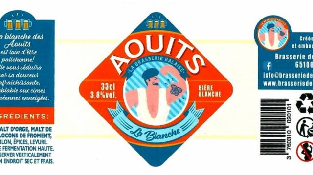 Aouits Blanche 3.8%, Brasserie Des Aouits, France