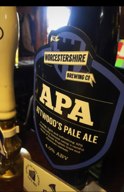 APA - Attwood's Pale Ale 4.0%, Worcestershire Brewing, England