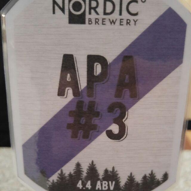 Nordic Brewery APA #3 4.4%, Nordic Brewery, Finland