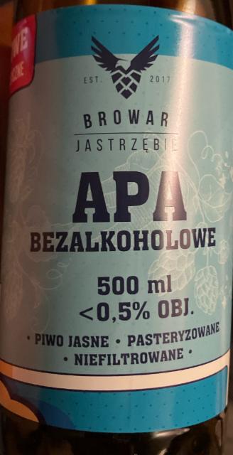 APA bezalkoholowe, Browar Jastrzębie