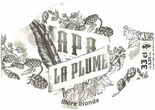 APA La Plume 5.3%, Brasserie Saint-Germain (Page 24), France