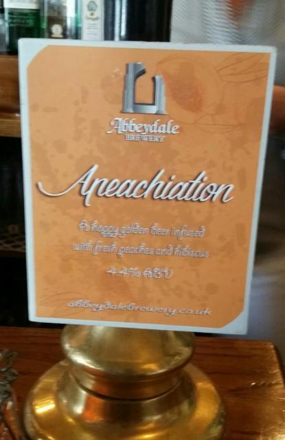 Apeachiation 4.4%, Abbeydale Brewery, England