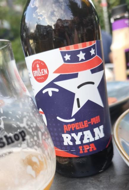 Apelle Moi Ryan IPA 7.0%, Brasserie Du Grillen, France