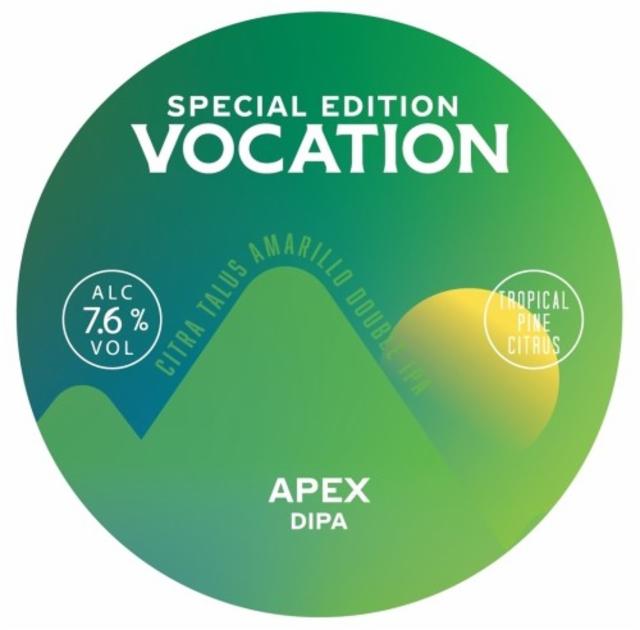 Apex 7.6%, Vocation Brewery, England
