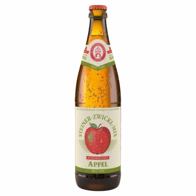 Apfel Zwickl-Mix alkoholfrei, Schlossbrauerei Stein