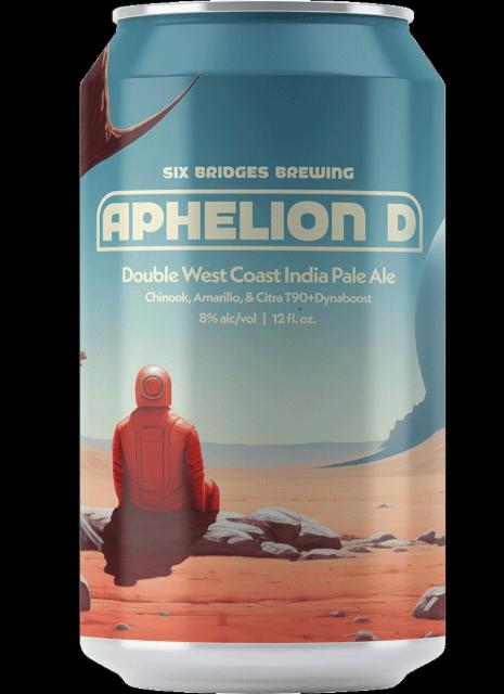 Aphelion D 8.0%, Six Bridges Brewing, United States