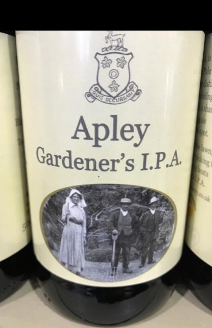 Apley Gardener's I.P.A. 5.0%, Hop & Stagger Brewery, England