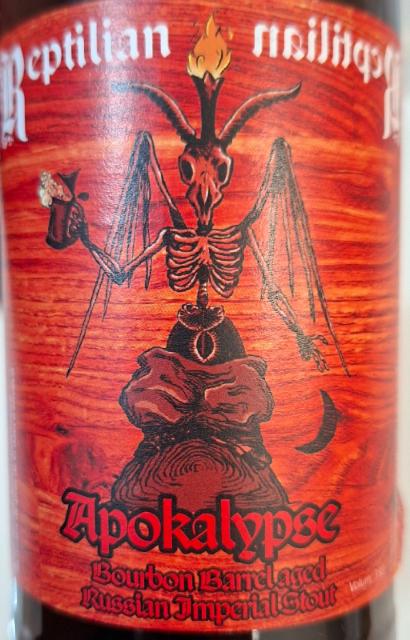 apokalypse Bourbon BA 11.0%, Reptilian, Spain