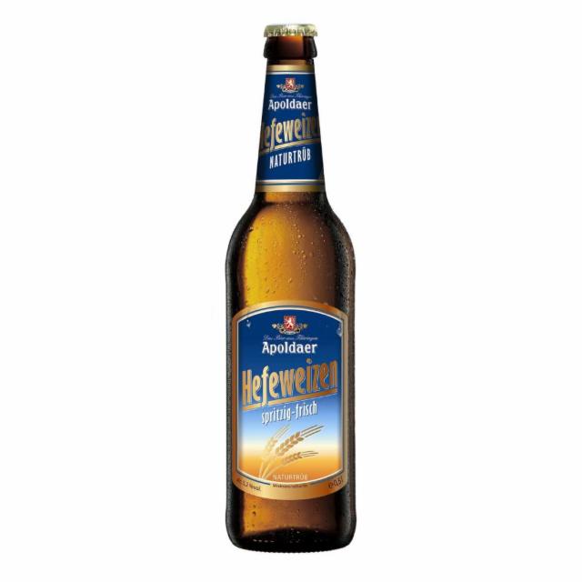 Apoldaer Hefeweizen 5.2%, Vereinsbrauerei Apolda, Germany