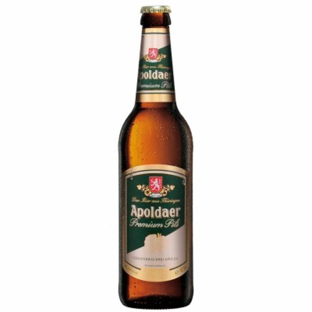 Apoldaer Premium Pils 4.8%, Vereinsbrauerei Apolda, Germany