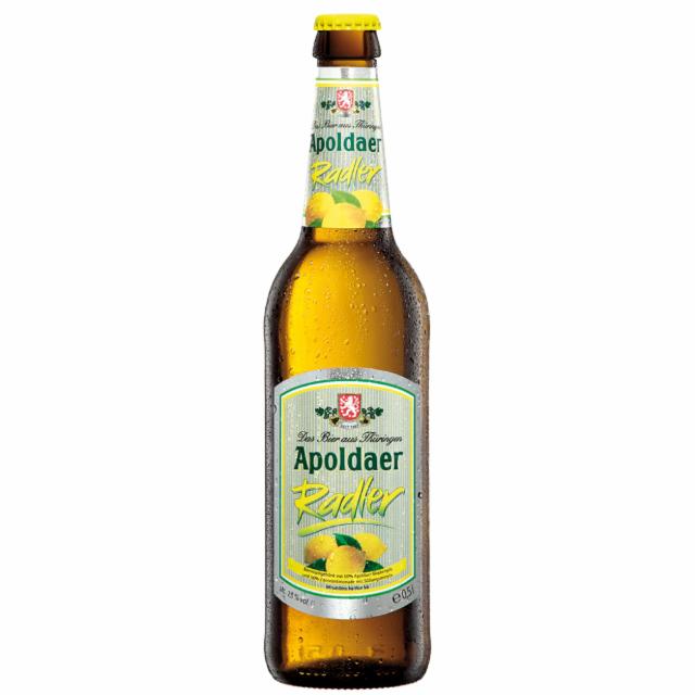 Apoldaer Radler 2.5%, Vereinsbrauerei Apolda, Germany