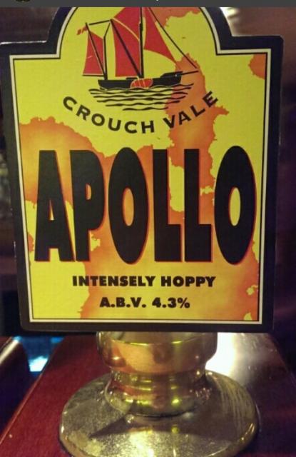 Apollo 4.3%, Crouch Vale Brewery, England
