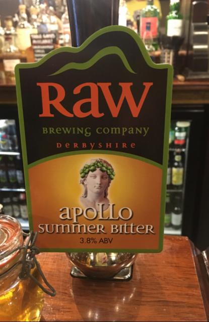 Apollo Summer Bitter 3.8%, Raw Brewing Company, England
