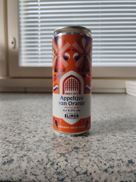 Appeltjes van Orange 6.0%, Vault City Brewing, Scotland