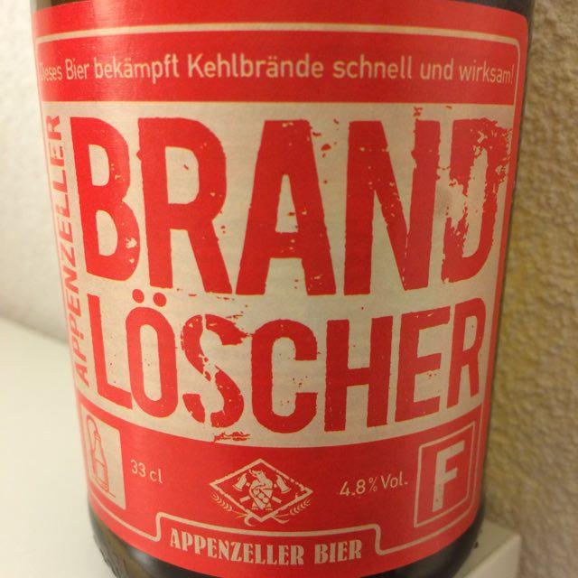 Brand Löscher, Brauerei Locher (Appenzeller)