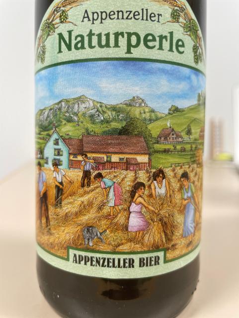 Appenzeller Naturperle 5.2%, Brauerei Locher (Appenzeller), Switzerland