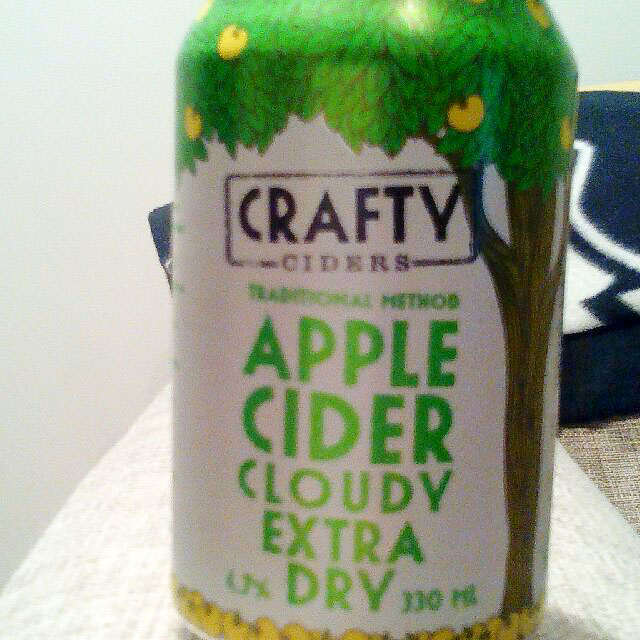 Crafty Ciders Apple Cider Cloudy Extra Dry 4.7%, Saimaa Brewing Company, Finland