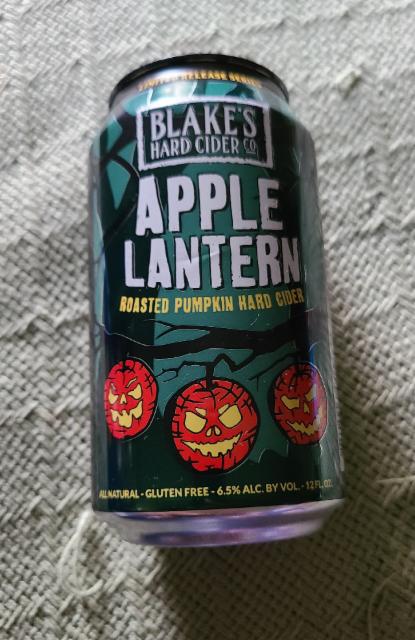 Apple Lantern 6.5%, Blake's Hard Cider Co., United States