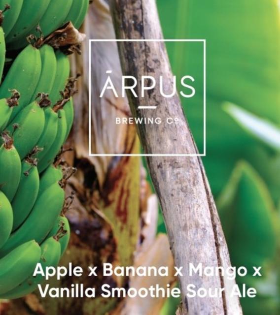 Apple X Banana X Mango X Vanilla Smoothie Sour Ale 4.5%, Ārpus Brewing Co., Latvia