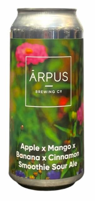 Apple x Mango x Banana x Cinnamon smoothie sour ale 4.5%, Ārpus Brewing Co., Latvia