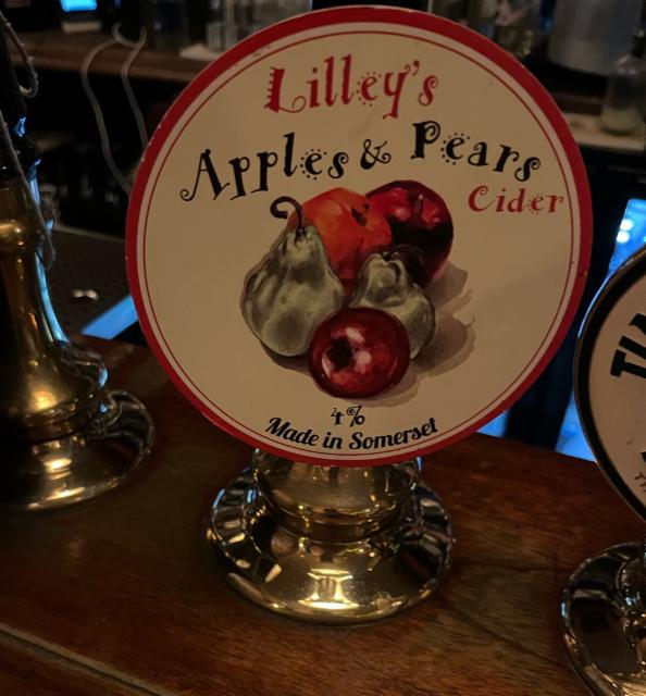 Apples & Pears 4.0%, Lilley's Cider Barn, England