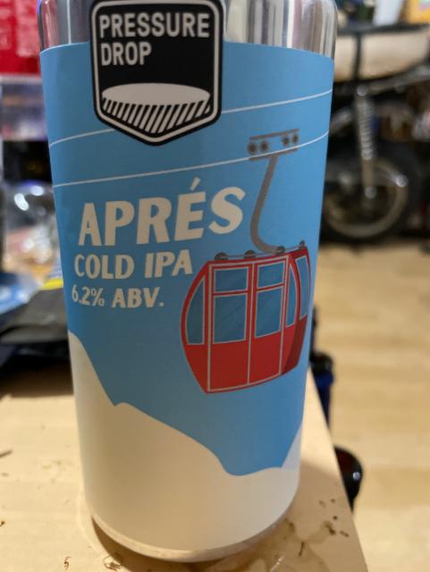 Après Cold IPA 6.2%, Pressure Drop Brewing (UK), England