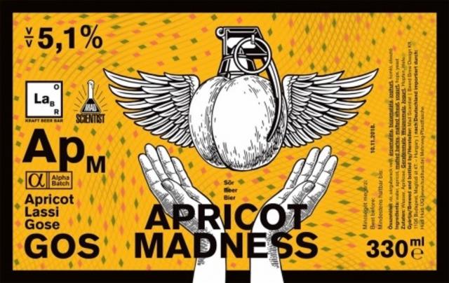 Apricot Madness 5.1%, Mad Scientist, Hungary