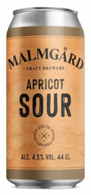 apricot sour 4.5%, Malmgårdin Panimo, Finland