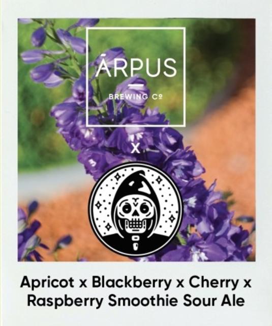 Apricot x Blackberry x Cherry x Raspberry Smoothie Sour Ale (Collab Messorem) 5.5%, Ārpus Brewing Co., Latvia