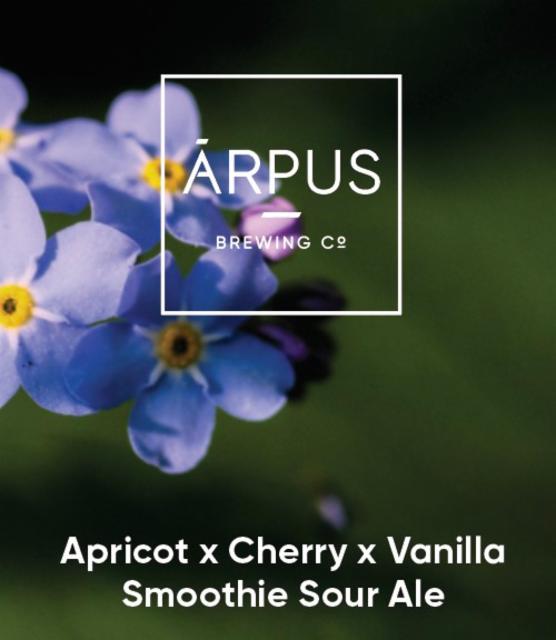Apricot x Cherry x Vanilla Smoothie Sour Ale 4.5%, Ārpus Brewing Co., Latvia