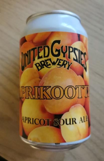 aprikootti 4.9%, United Gypsies (UG) Brewery, Finland