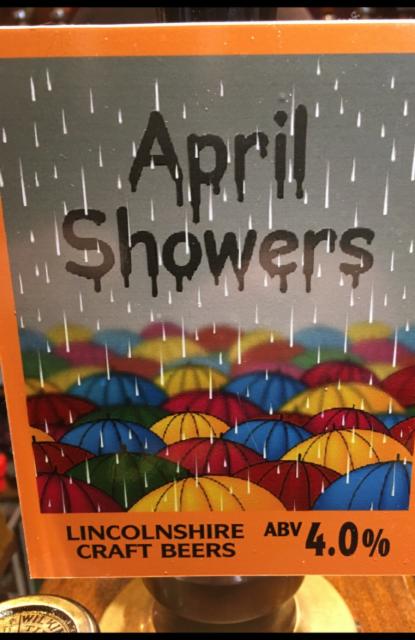 April Showers 4.0%, Lincolnshire Craft Beers, England