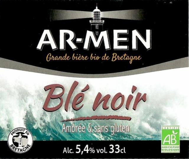 Ar-Men Blé Noir 5.4%, SAS Brasserie De Bretagne (B2B), France
