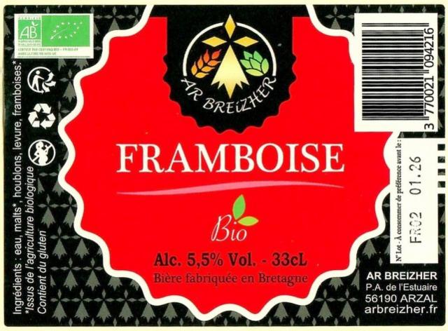 Ar Breizher Framboise 5.5%, Ar Breizher, France
