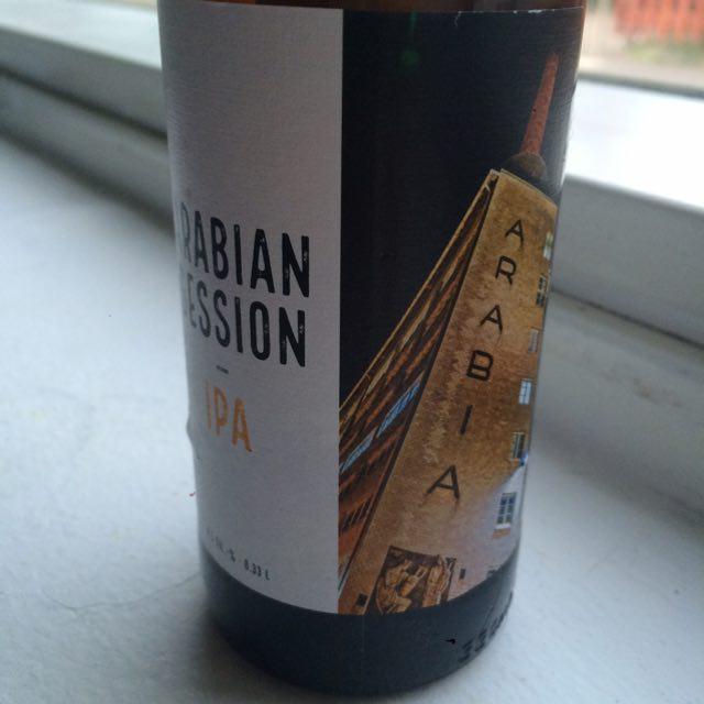 Arabian Session IPA 4.5%, Stadin Panimo, Finland