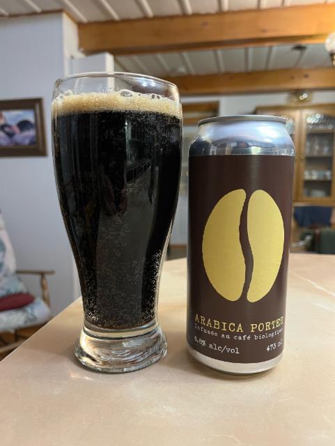 Arabica porter 6.8%, Microbrasserie Le Castor, Canada