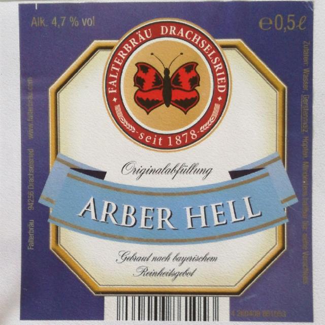 Arber hell, Falterbräu Drachselsried