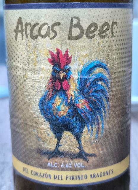 Arcas Beer 6.4%, Excosa, Spain