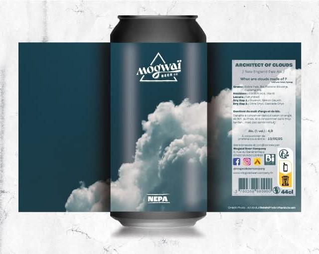 Architect Of Clouds 4.9%, Mogwaï Beer Company, France