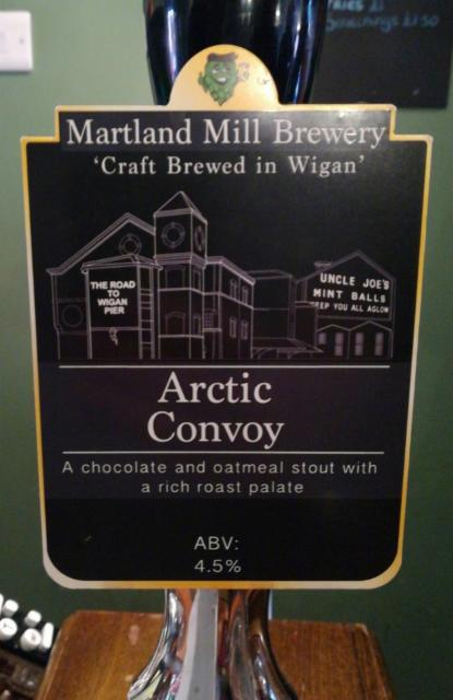 Arctic Convoy 4.5%, Martland Mill Brewery, England