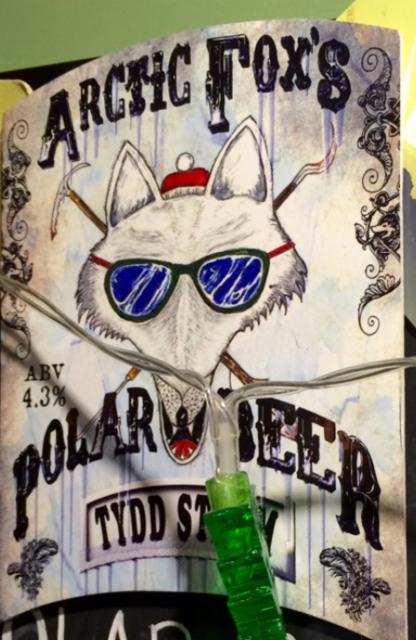 Arctic Fox's Polar Beer 4.3%, Tydd Steam Brewery, England