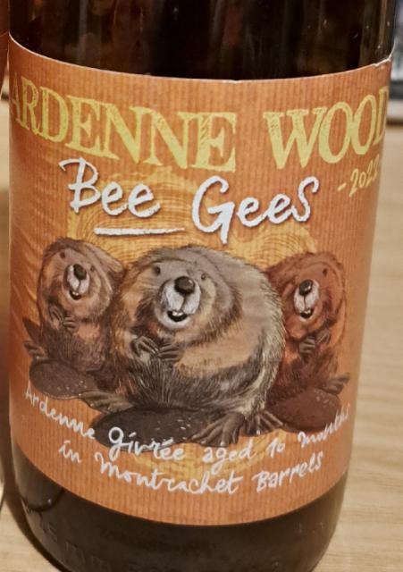 Ardenne Wood Bee Gees Montrachet 2022 9.0%, Brasserie Minne, Belgium