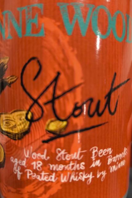 Ardenne Wood Stout Barrels Of Peated Whisky 10.5%, Brasserie Minne, Belgium