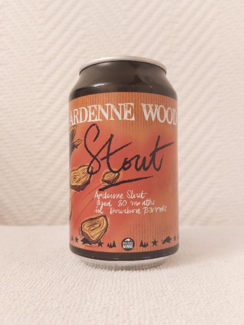 Ardenne Wood Stout Bourbon 2022 10.5%, Brasserie Minne, Belgium
