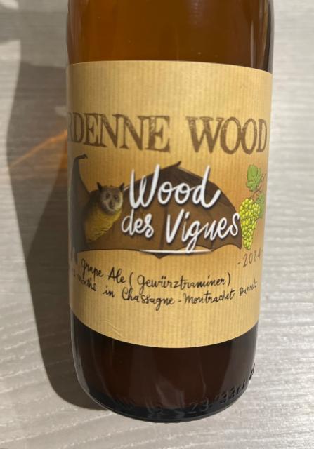 Ardenne Wood Wood des vignes 2024 7.5%, Brasserie Minne, Belgium